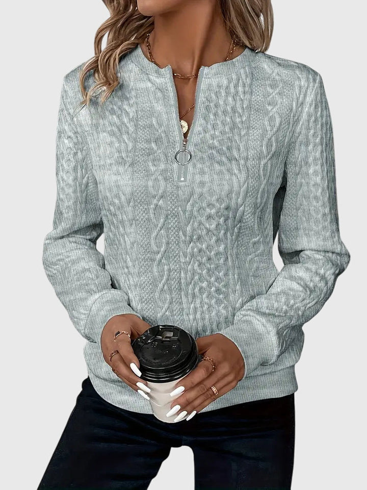 Harmony | Sweater with Zipper