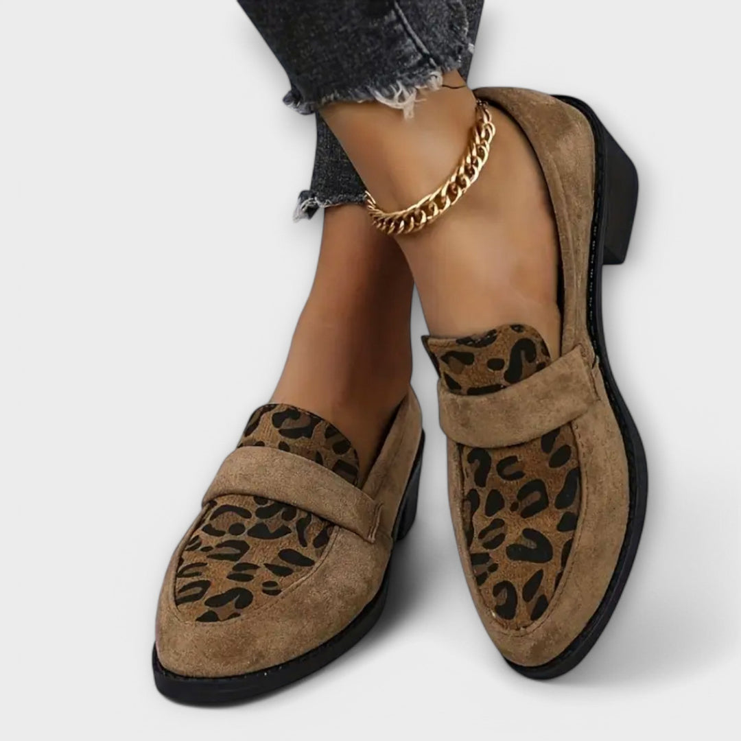 Daniela | Leopard Print Slip-On Comfort