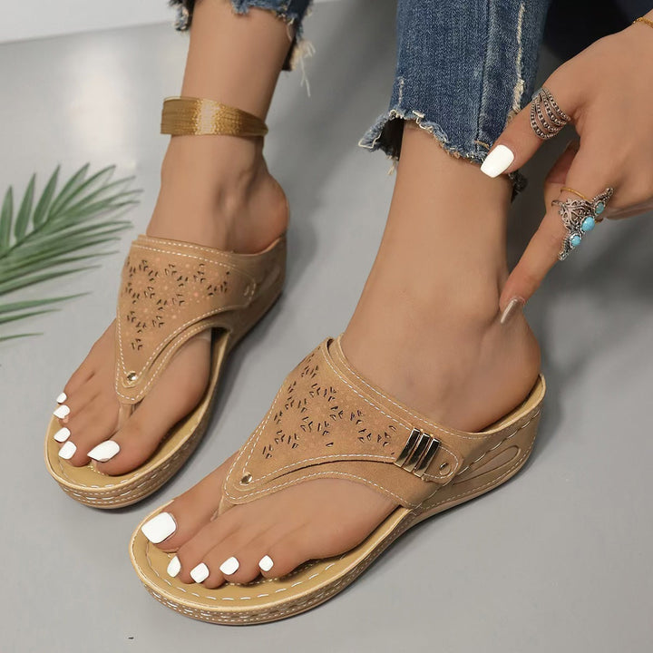 Lauren | Wedge Support Sandals