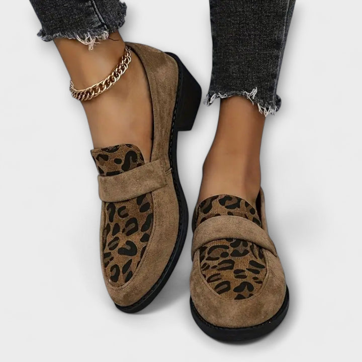 Daniela | Leopard Print Slip-On Comfort