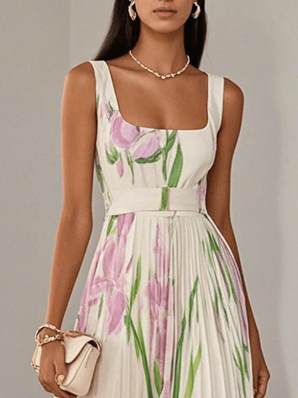 Ellise | Elegant Floral Maxi Dress