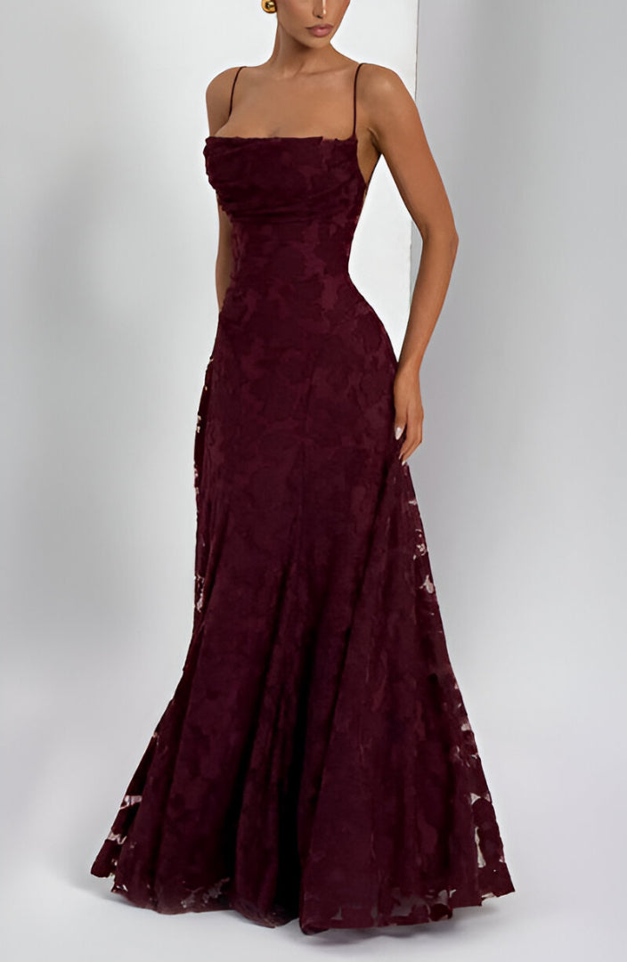 Phoebe | Long Dress with Lace Corset