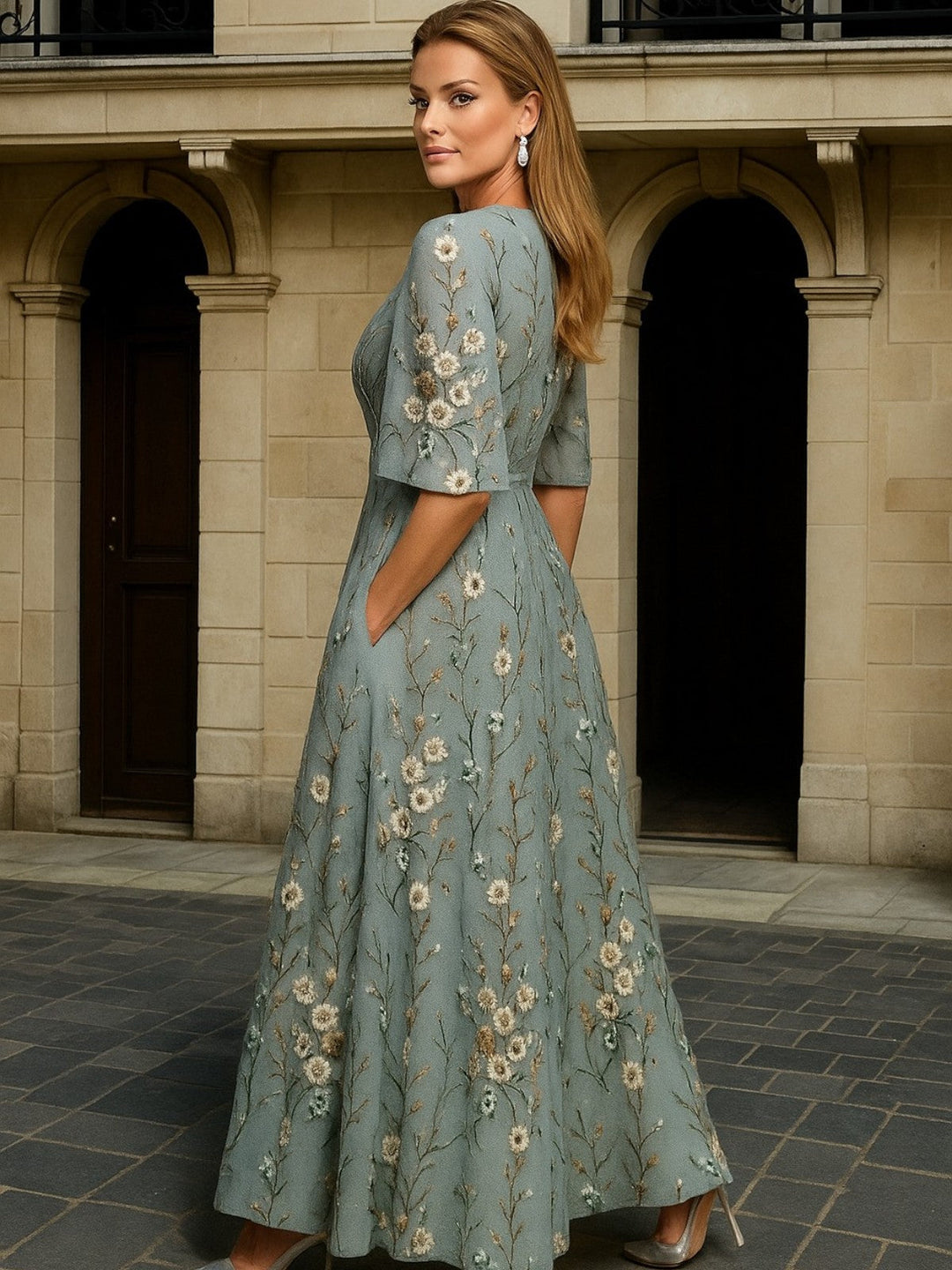 Bonnie | Elegant Long Dress For Any Occasion