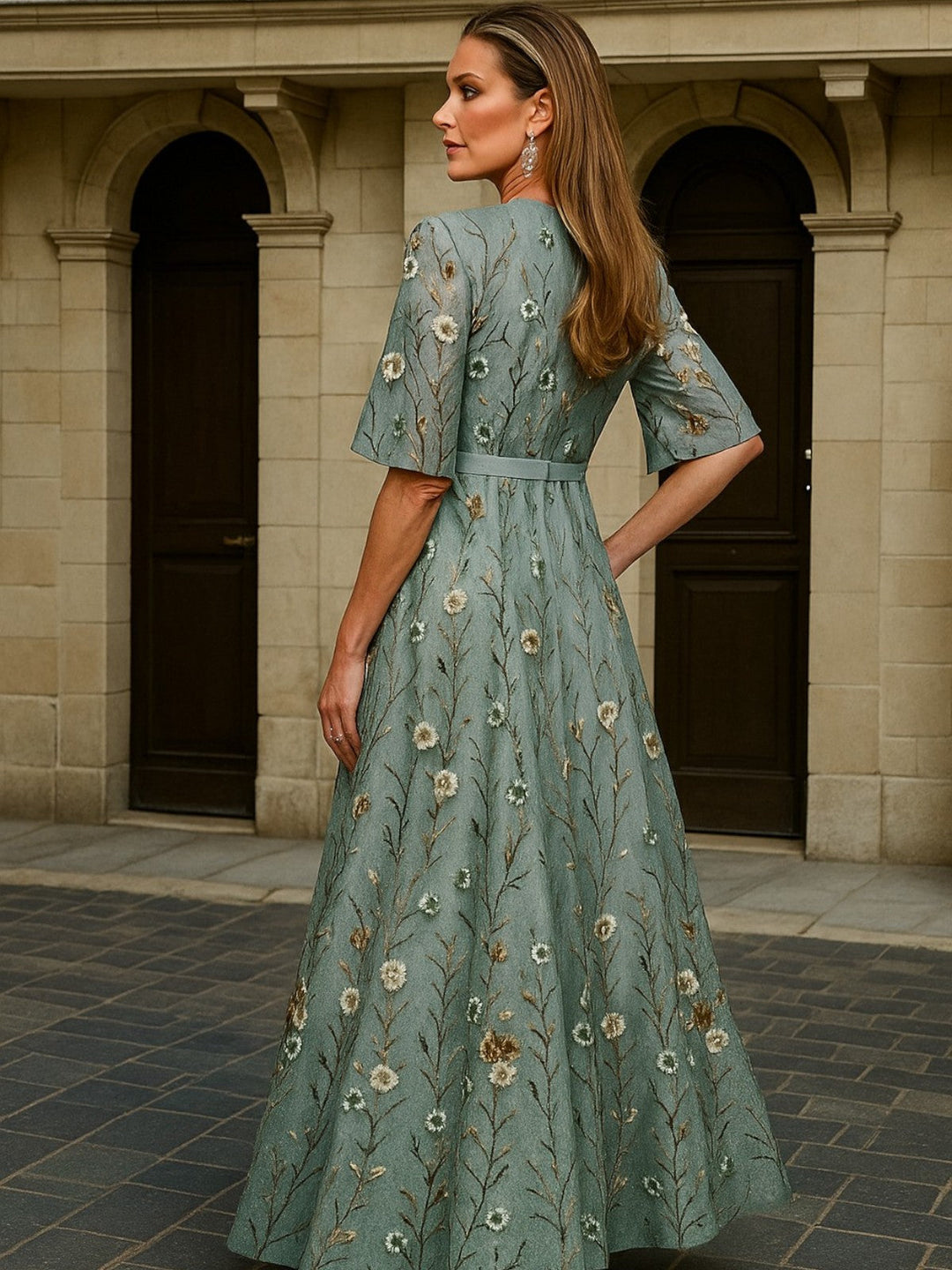 Bonnie | Elegant Long Dress For Any Occasion