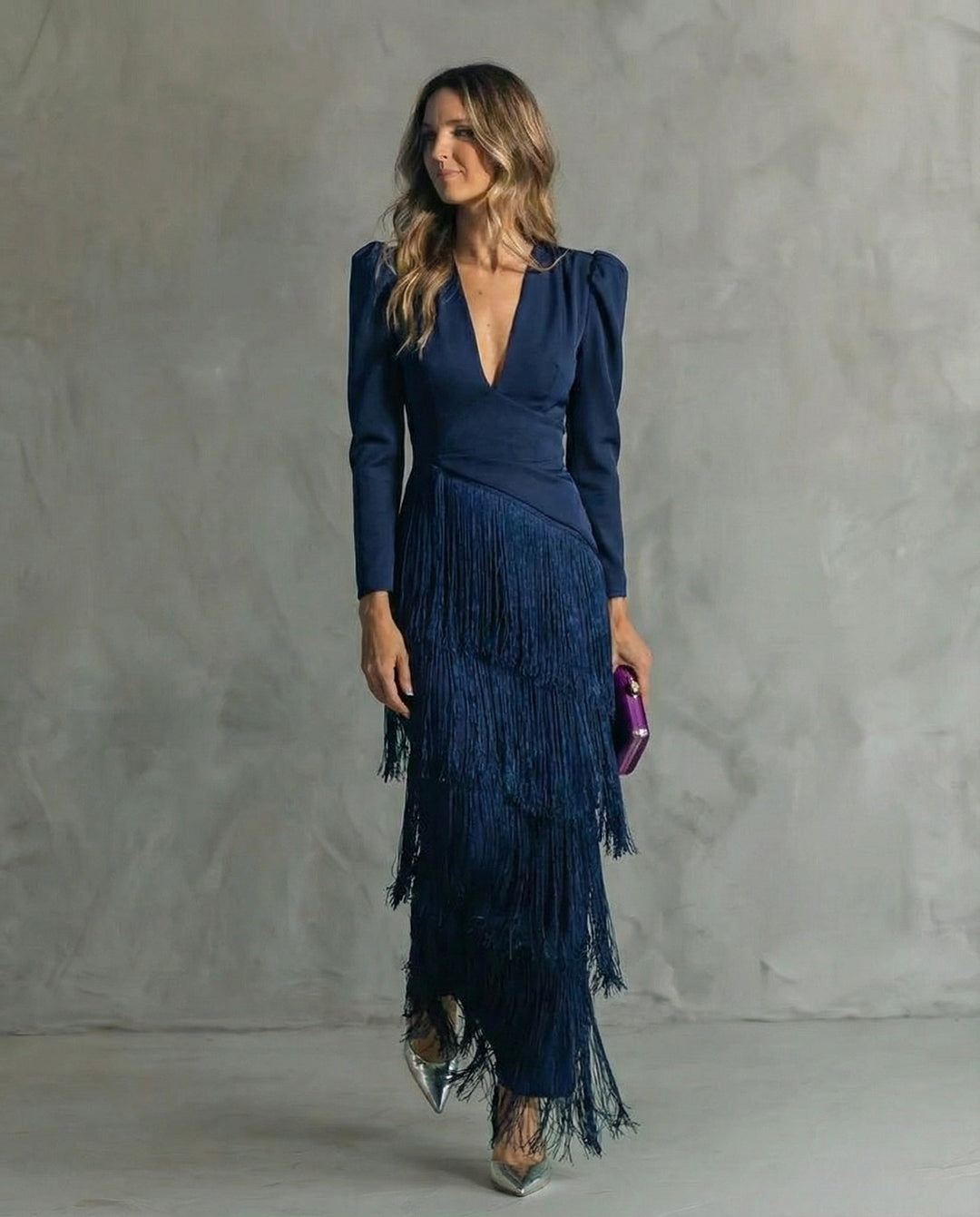 Molly | Elegant Dress With Statement Sleeves