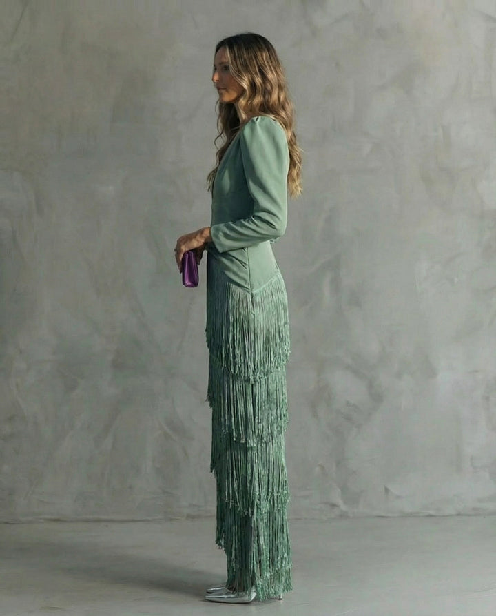 Molly | Elegant Dress With Statement Sleeves