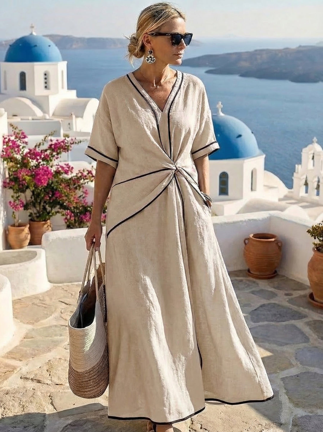 Santorini | Breezy Summer Dress Perfection