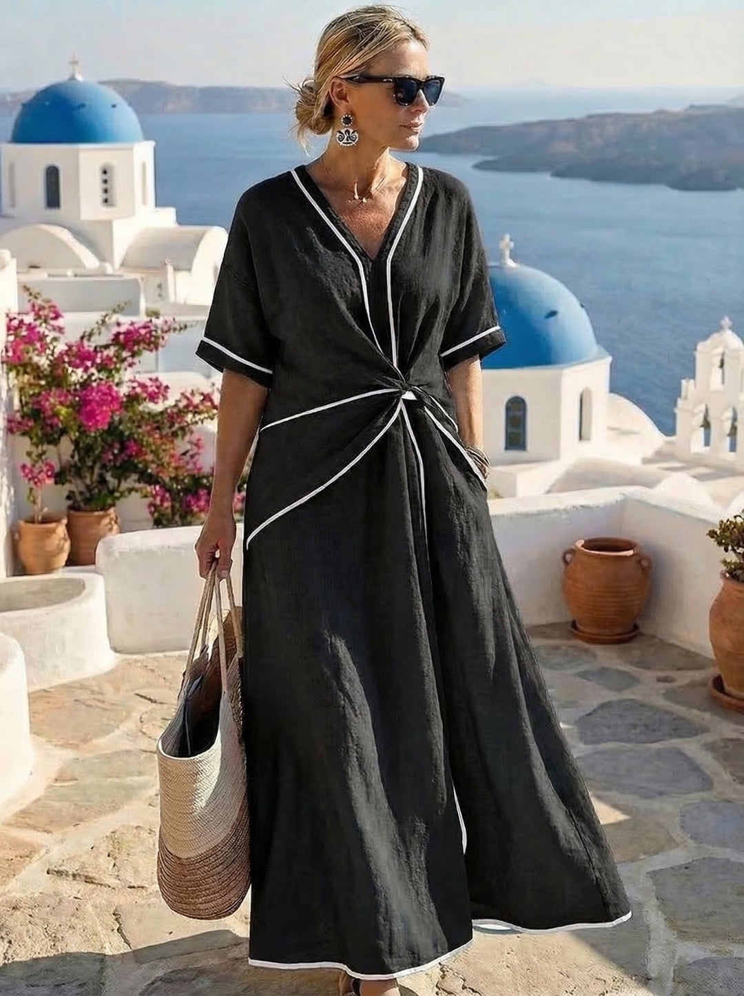 Santorini | Breezy Summer Dress Perfection