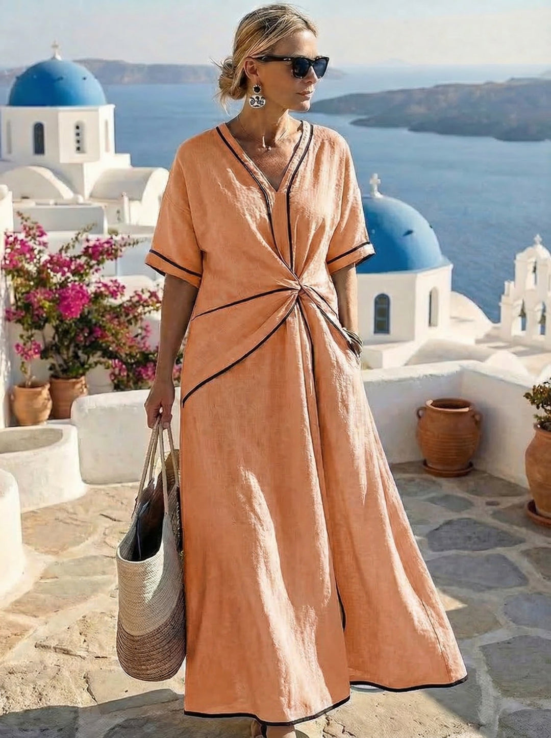 Santorini | Breezy Summer Dress Perfection