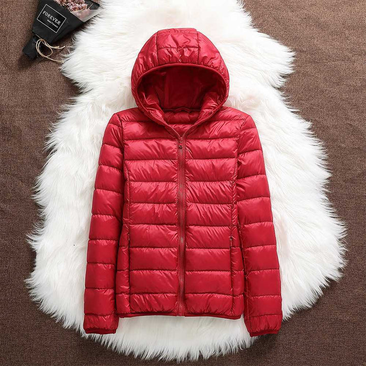 Kaia | Lightweight Hooded Puffer Jacket