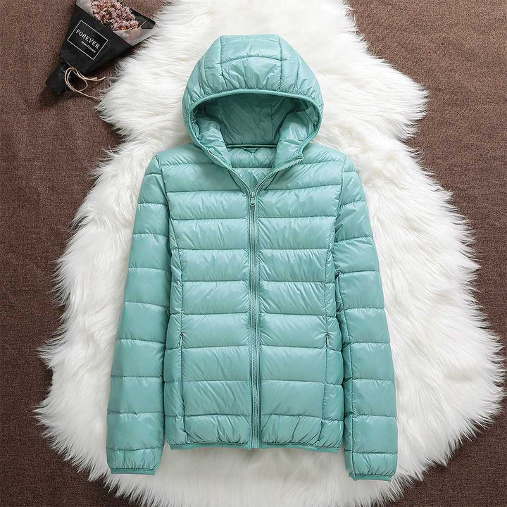 Kaia | Lightweight Hooded Puffer Jacket