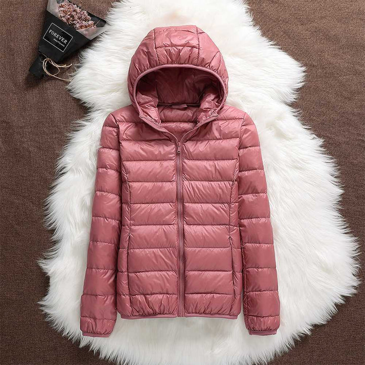 Kaia | Lightweight Hooded Puffer Jacket