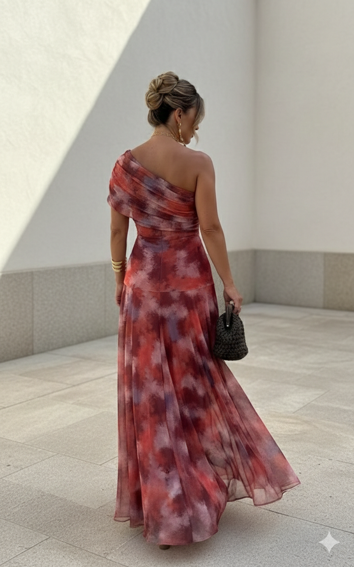 Harper - Flowing wide dress with elegant design