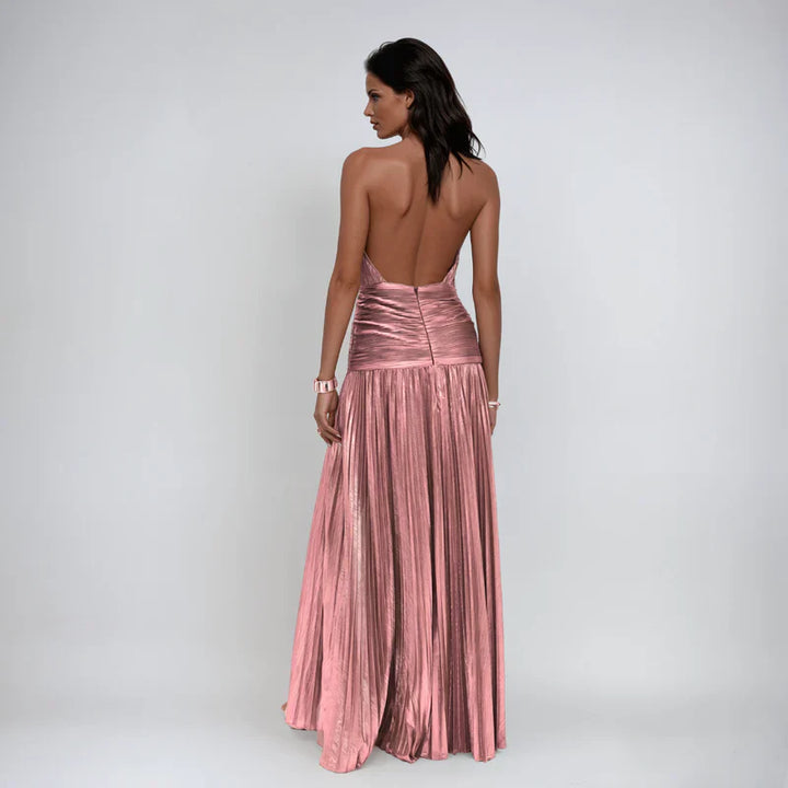 Emma | Backless Halter Dress For Confidence