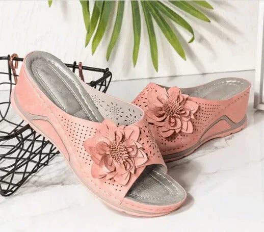 Aaliyah | Soft Leather Orthopedic Sandals