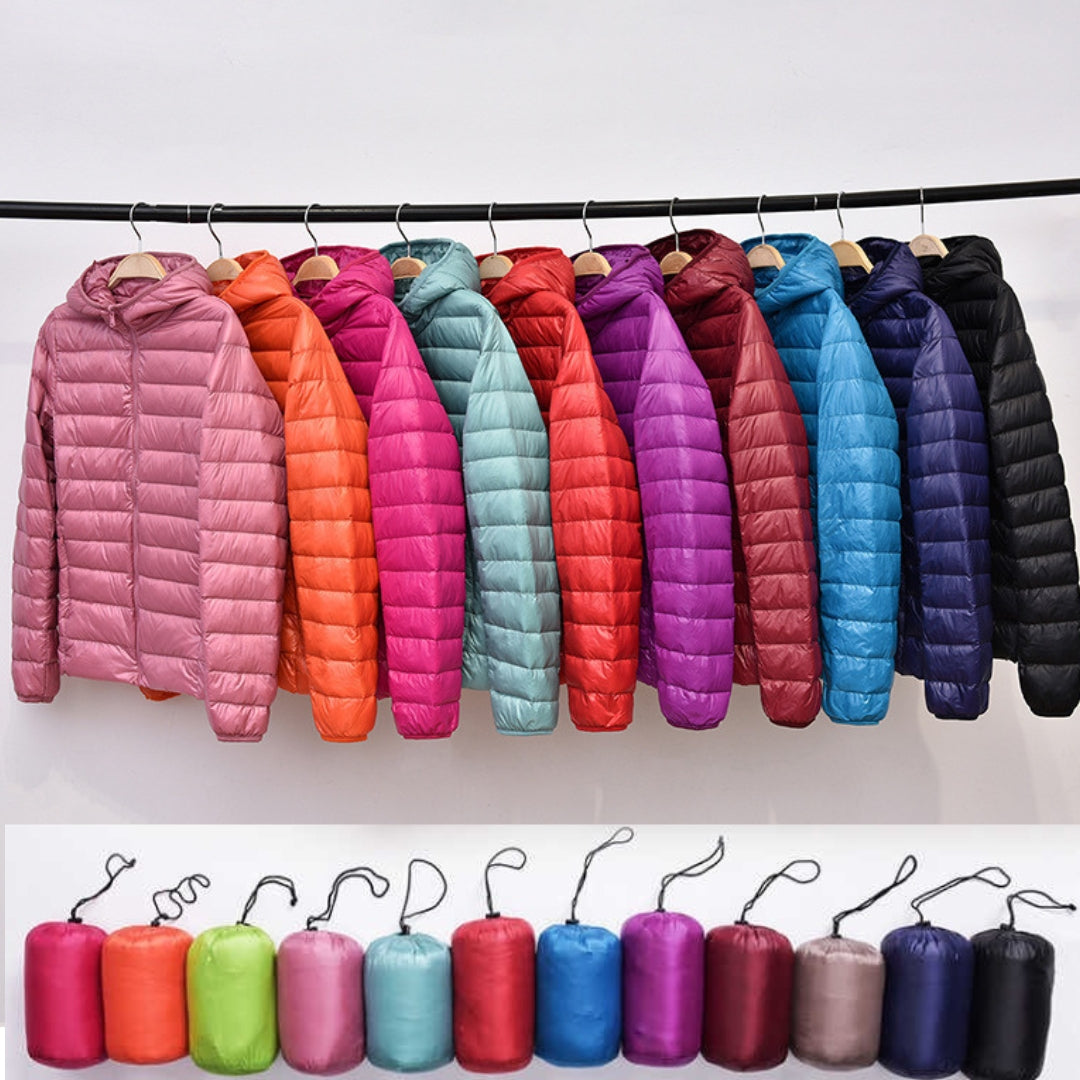 Kaia | Lightweight Hooded Puffer Jacket