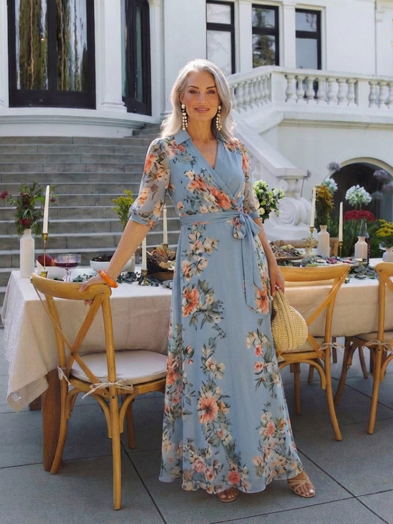 Florence | Elegant Wrap Dress For Every Occasion
